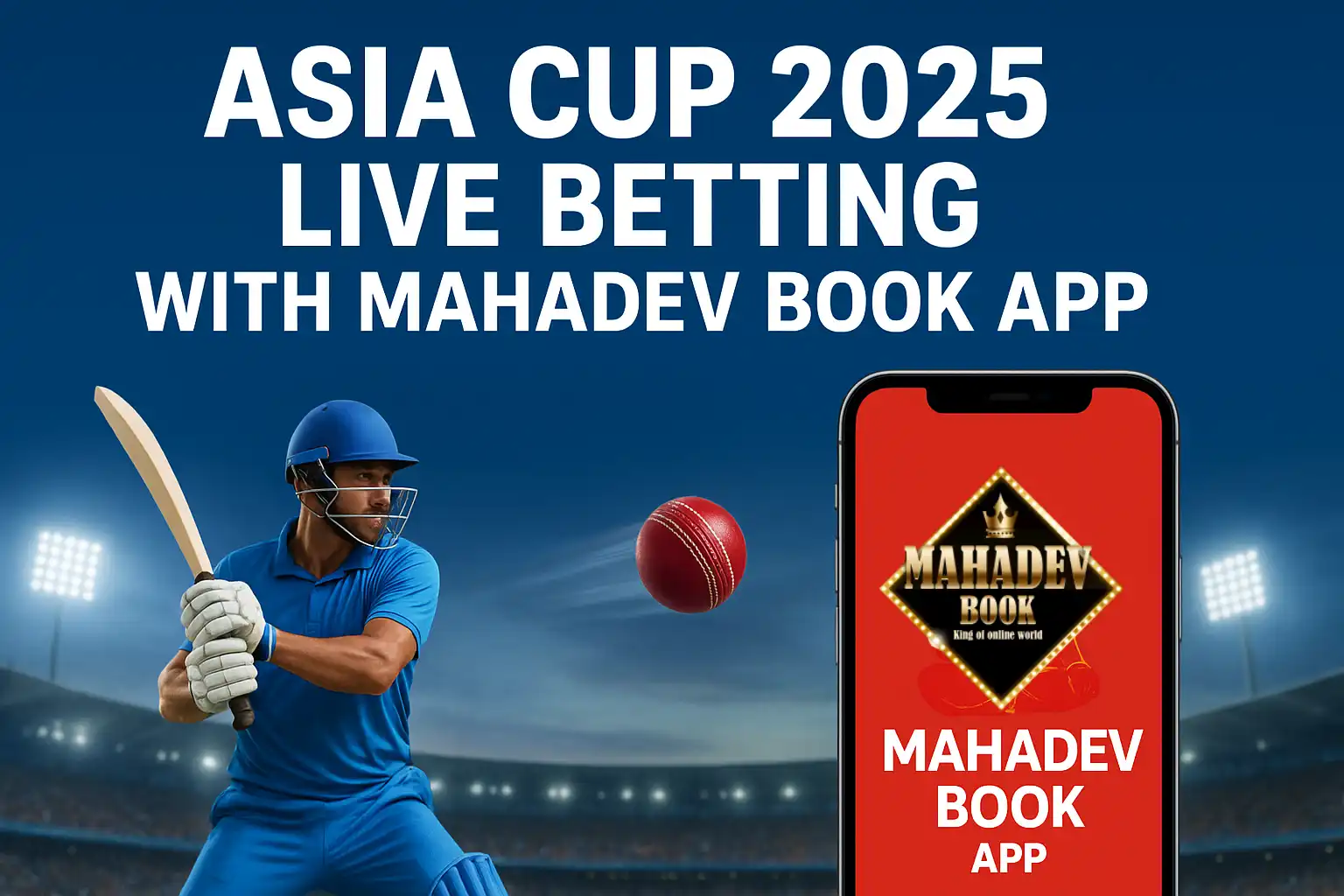 Asia Cup 2025 Live Betting with Mahadev Book App