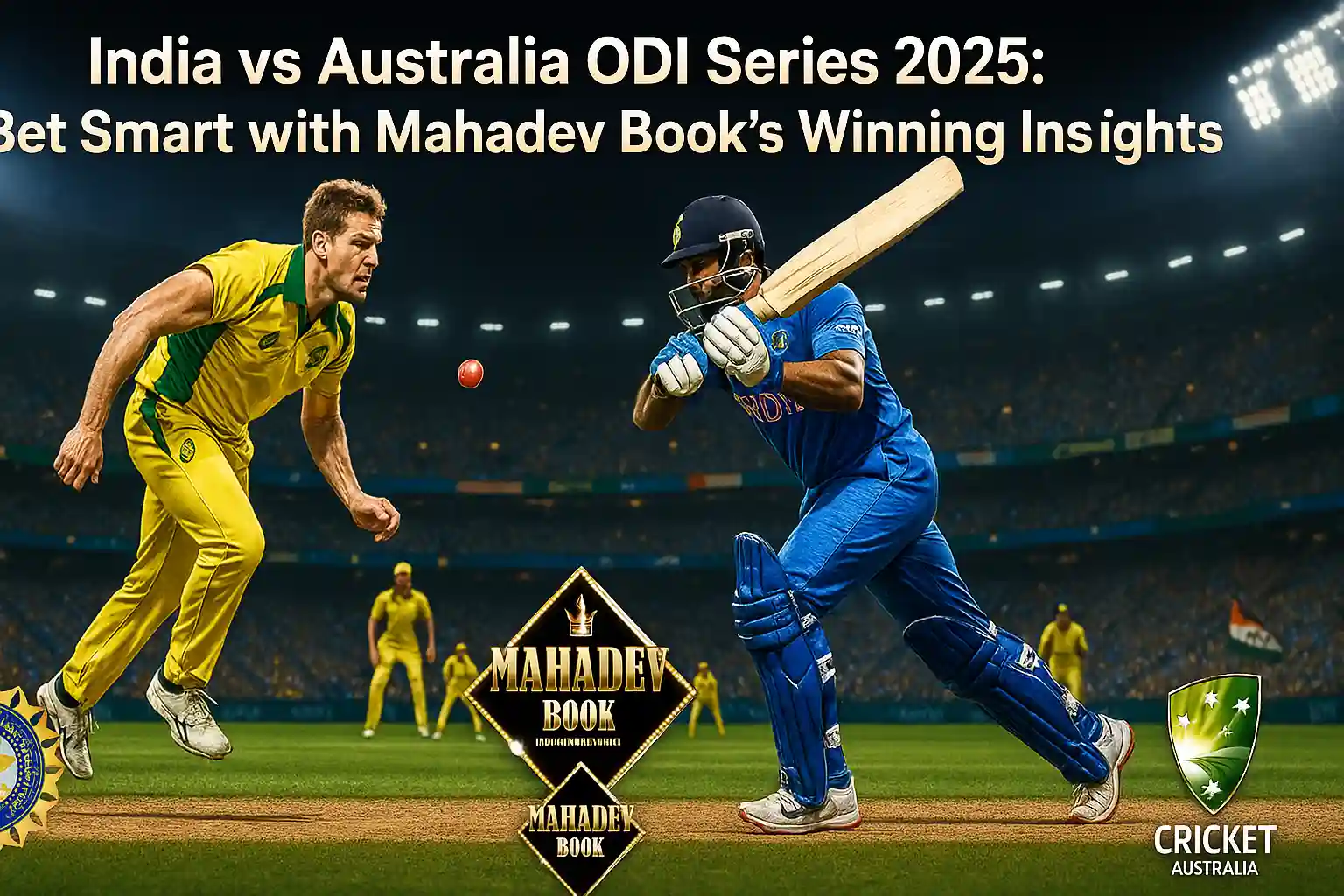 India vs Australia ODI Series 2025 with Mahadev Book betting insights